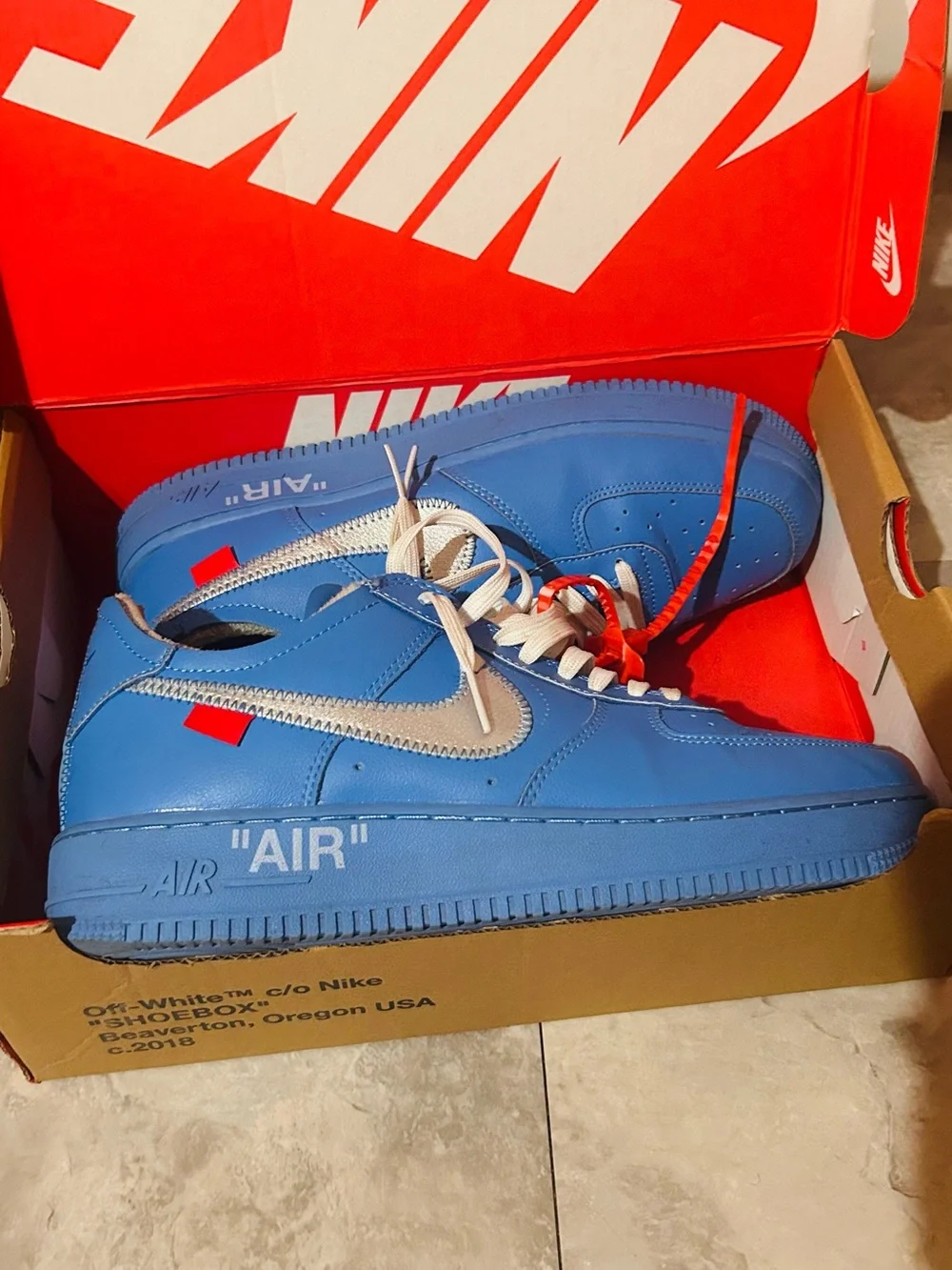 Nike offwhite air